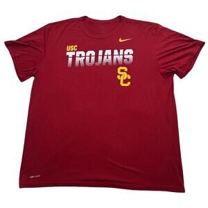 Nike Usc Trojans Dri Fit t-shirt -  2XL Mens Pre Owned Shirt